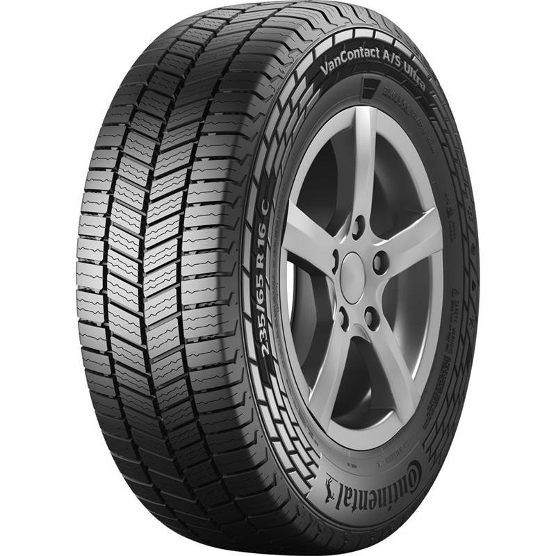 10786 225/55R17C CONTINENTAL VANCONTACT A/S ULTRA 109/107T BBA72 3PMSF M+S - Image 1