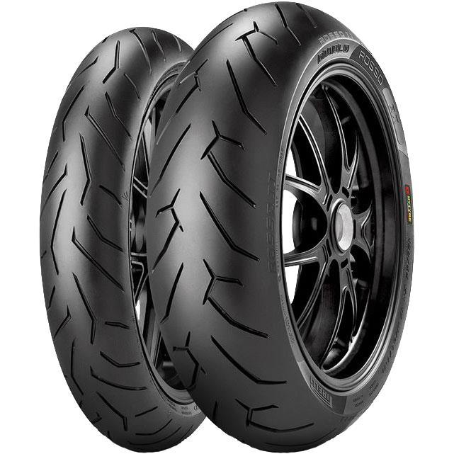 190/50ZR17 Pirelli DIABLO ROSSO II 73W TL SPORT TOURING Front DOT23 190/50ZR17 Pirelli DIABLO ROSSO II 73W TL SPORT TOURING Front DOT23
