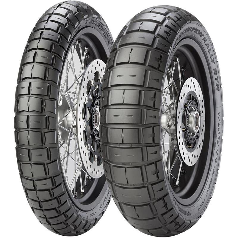 110/80R19 Pirelli SCORPION RALLY STR 59H TL ENDURO ON/OFF Front M+S 110/80R19 Pirelli SCORPION RALLY STR 59H TL ENDURO ON/OFF Front M+S