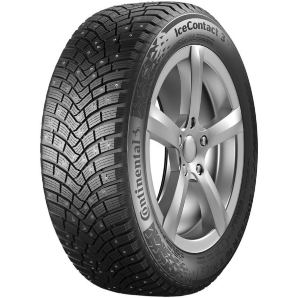 185/55R15 CONTINENTAL ICECONTACT 3 86T XL Studded 3PMSF M+S