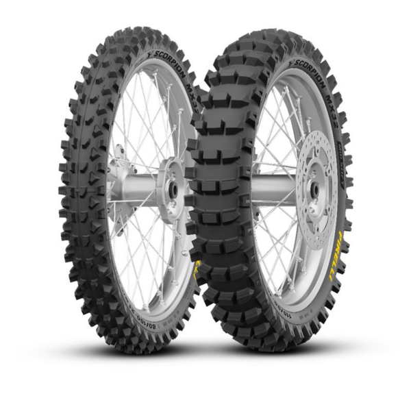 110/90-19 Pirelli SCORPION MX32 MID SOFT (NEW) 62M TT CROSS MID SOFT Rear NHS