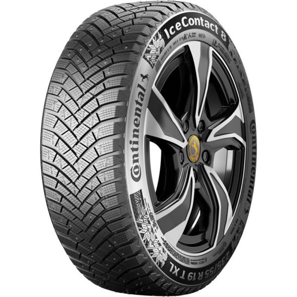 225/45R17 CONTINENTAL ICECONTACT 8 94T XL FR Studded 3PMSF IceGrip M+S